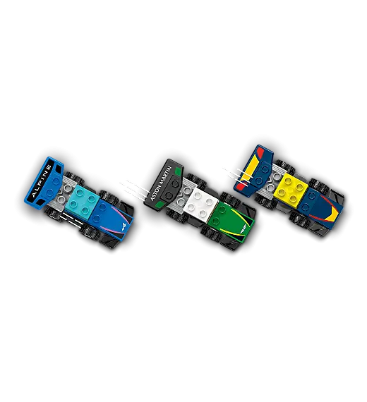 Kocke Duplo Dirkalniki in dirkalci ekipe F1® 10445 Lego