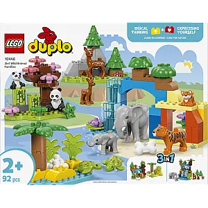 Kocke Duplo Družine divjih živali 3v1 10446