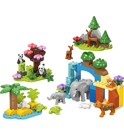Kocke Duplo Družine divjih živali 3v1 10446 Lego