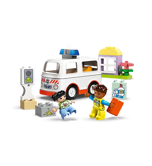Kocke Duplo Rešilni avto in voznik 10447 Lego
