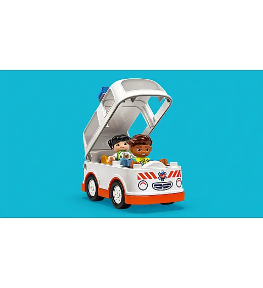 Kocke Duplo Rešilni avto in voznik 10447 Lego
