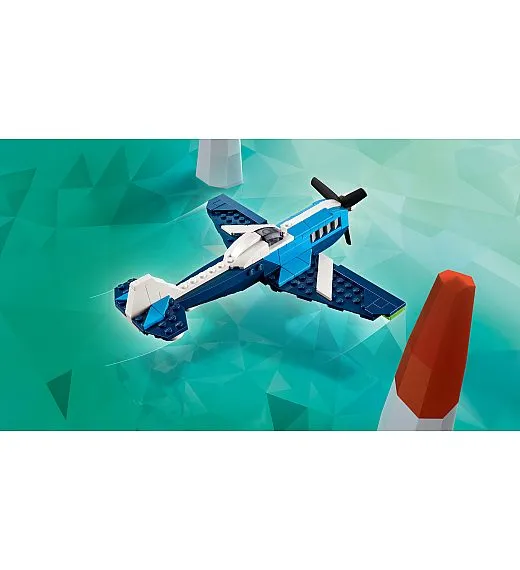 Lego® Creator 31160 Zračno vozilo: Tekmovalno letalo Lego
