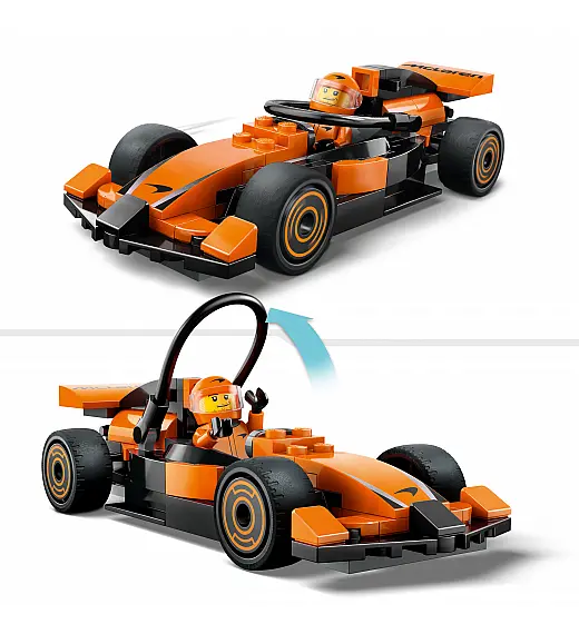 Lego® City 60442 Voznik F1® z dirkalnikom McLaren Lego
