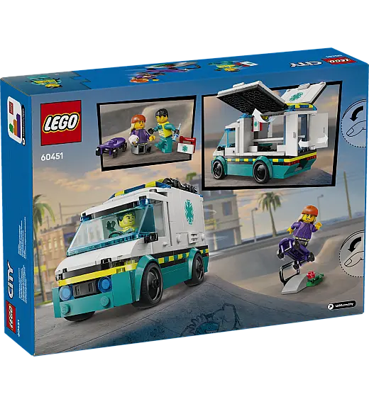 Lego® City 60451 Rešilni avto Lego