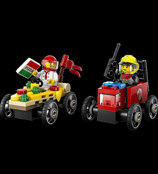 Lego® City 60458 Paket dirkalnih vozil picopek proti gasilcu Lego