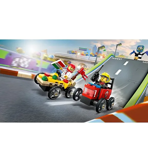 Lego® City 60458 Paket dirkalnih vozil picopek proti gasilcu Lego