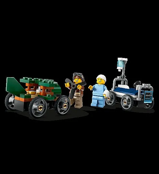 Lego® City 60459 Paket dirkalnih vozil letalo proti bolniški postelji Lego