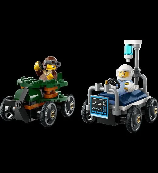 Lego® City 60459 Paket dirkalnih vozil letalo proti bolniški postelji Lego