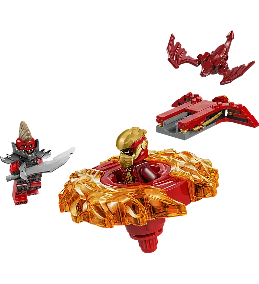 Kocke Ninjago Kaijev zvrk za zmajski Spinjitzu 71823 Lego