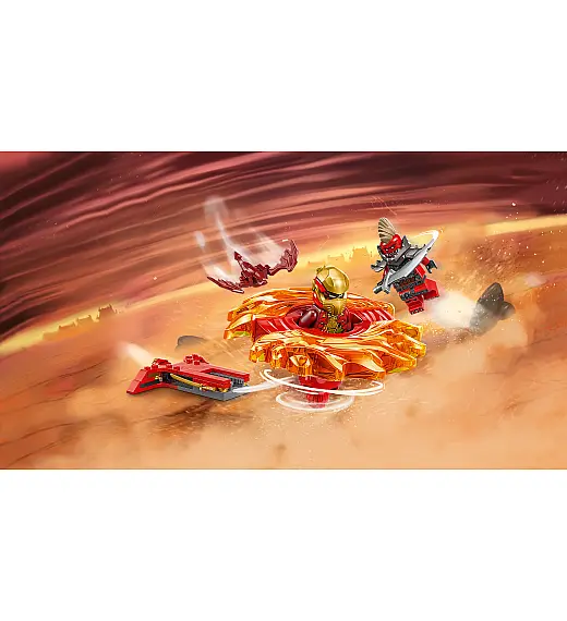 Kocke Ninjago Kaijev zvrk za zmajski Spinjitzu 71823 Lego