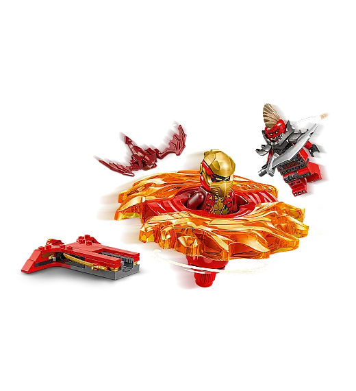 Kocke Ninjago Kaijev zvrk za zmajski Spinjitzu 71823 Lego