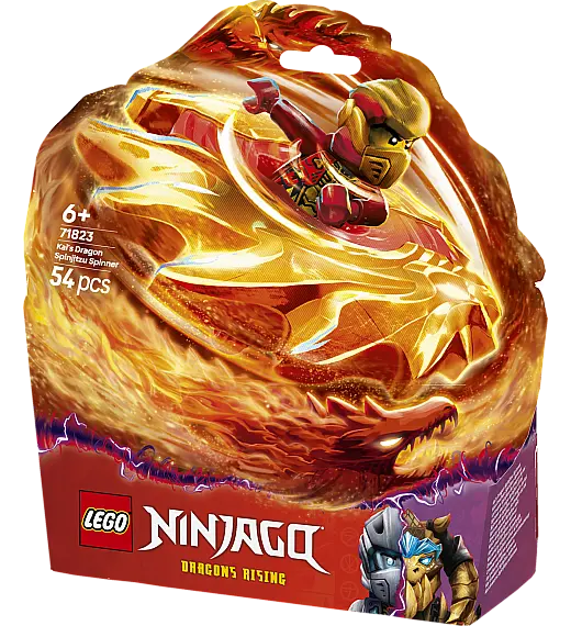 Kocke Ninjago Kaijev zvrk za zmajski Spinjitzu 71823 Lego
