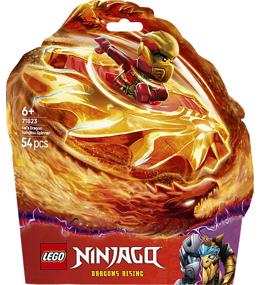 Kocke Ninjago Kaijev zvrk za zmajski Spinjitzu 71823 Lego