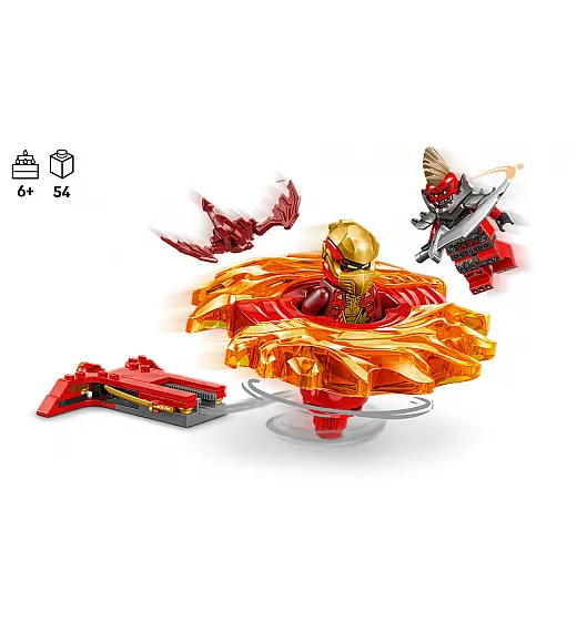 Kocke Ninjago Kaijev zvrk za zmajski Spinjitzu 71823 Lego