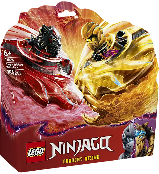 Kocke Ninjago Bojni komplet za zmajski spinjitzu 71826 Lego