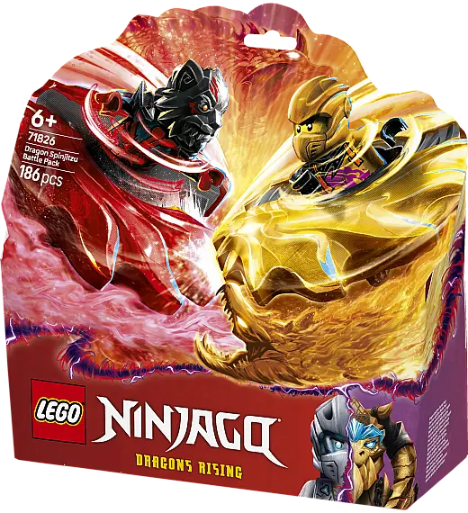 Kocke Ninjago Bojni komplet za zmajski spinjitzu 71826 Lego