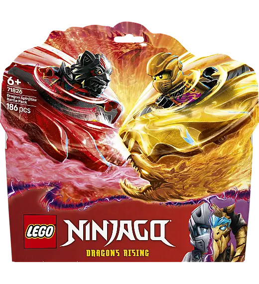 Kocke Ninjago Bojni komplet za zmajski spinjitzu 71826 Lego