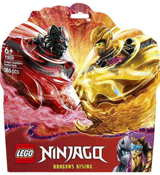 Kocke Ninjago Bojni komplet za zmajski spinjitzu 71826 Lego