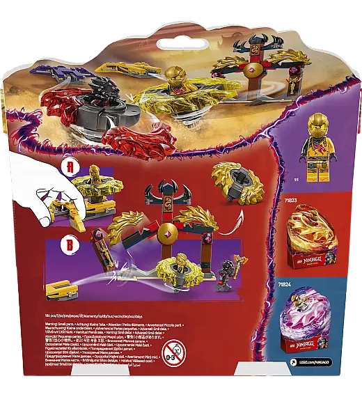 Kocke Ninjago Bojni komplet za zmajski spinjitzu 71826 Lego