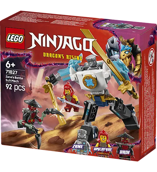 Kocke Ninjago Zaneovo mehaničko bojno odijelo 71827 Lego
