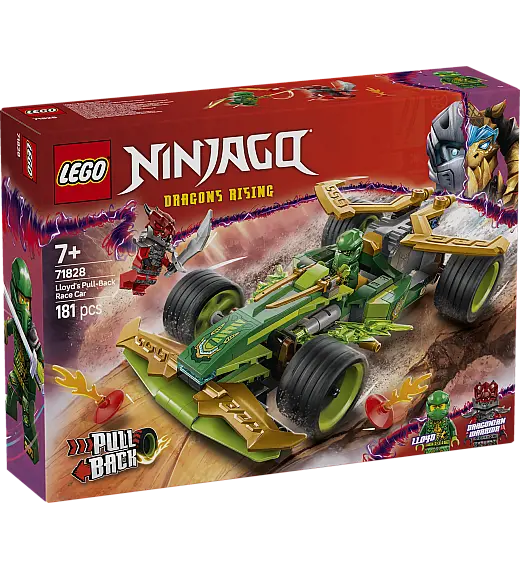 Kocke Ninjago Lloydov trkaći auto na povlačenje 71828 Lego