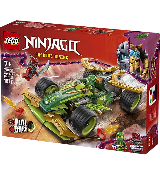 Kocke Ninjago Lloydov trkaći auto na povlačenje 71828 Lego