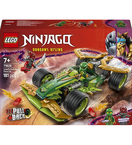 Kocke Ninjago Lloydov trkaći auto na povlačenje 71828 Lego