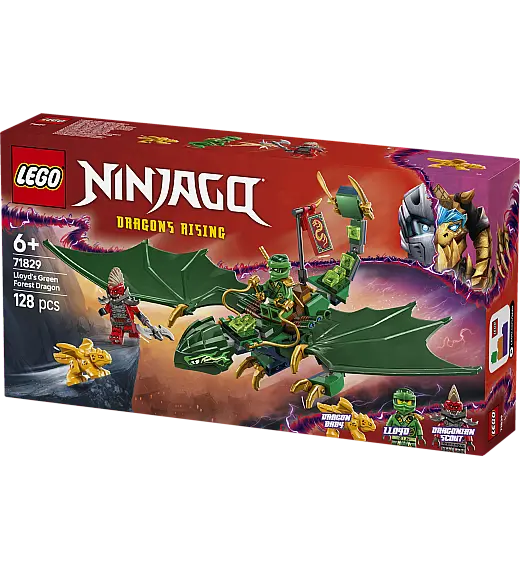 Kocke Ninjago Lloydov zmaj zelenega gozda 71829 Lego