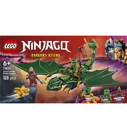 Kocke Ninjago Lloydov zmaj zelenega gozda 71829 Lego