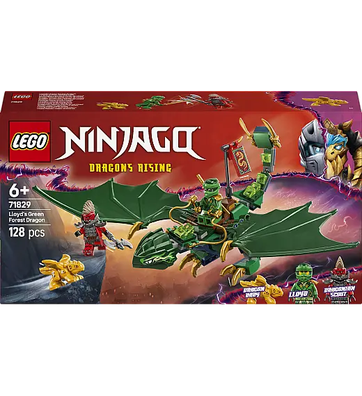 Kocke Ninjago Lloydov zmaj zelenega gozda 71829 Lego