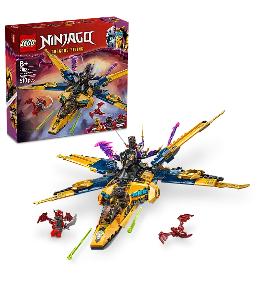 Kocke Ninjago Rasov i Arinov olujni supermlažnjak 71833 Lego