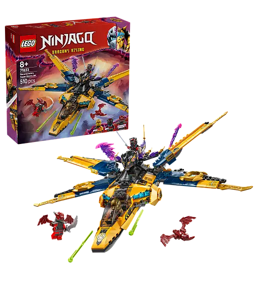 Kocke Ninjago Rasov i Arinov olujni supermlažnjak 71833 Lego