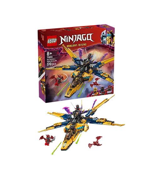 Kocke Ninjago Rasov i Arinov olujni supermlažnjak 71833 Lego