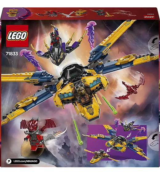 Kocke Ninjago Rasov i Arinov olujni supermlažnjak 71833 Lego