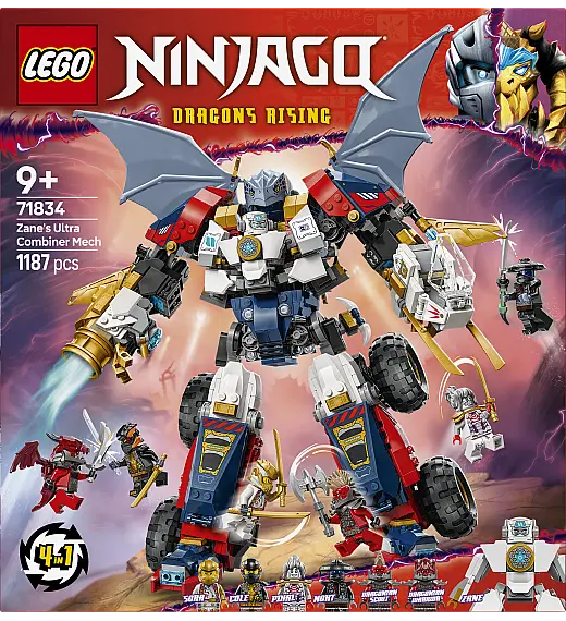 Kocke Ninjago Zaneov kombinirani ultrarobot 71834 Lego