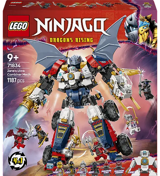 Kocke Ninjago Zaneov kombinirani ultrarobot 71834 Lego