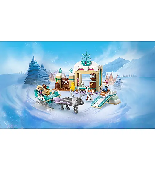 Lego® Disney Princess™ 43256 Anina dogodivščina s sanmi Lego