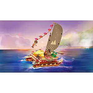 Kocke Disney Princess Vaianina pustolovščina s kanujem 43270