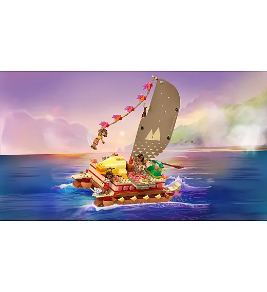 Kocke Disney Princess Vaianina pustolovščina s kanujem 43270 Lego