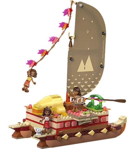 Kocke Disney Princess Vaianina pustolovščina s kanujem 43270 Lego