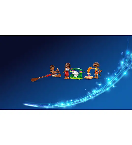 Kocke Disney Princess Vaianina pustolovščina s kanujem 43270 Lego