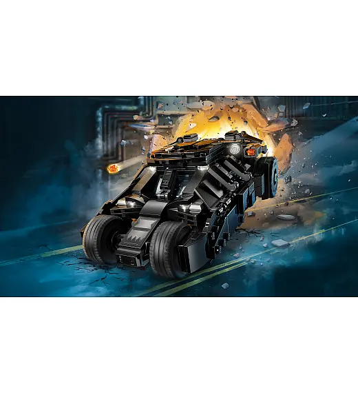 Lego® Super Heroes 76303 Batmanov™ Tumbler proti Two Faceu™ in Jokerju™ Lego