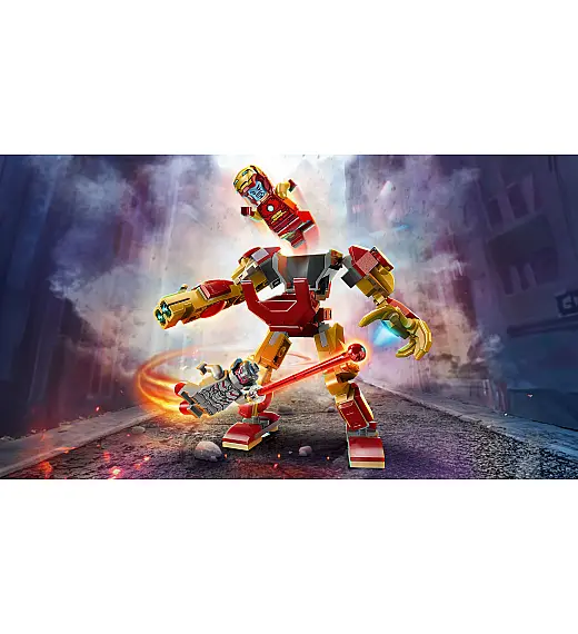 Lego® Super Heroes 76307 Robotski oklep Iron Man proti Ultronu Lego