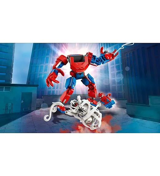 Lego® Super Heroes 76308 Robotski oklep Spider-Man proti Anti-Venomu Lego