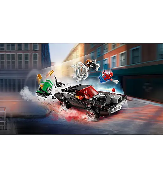 Lego® Super Heroes 76309 Spider-Man proti Venomovemu avtu z močnim motorjem Lego