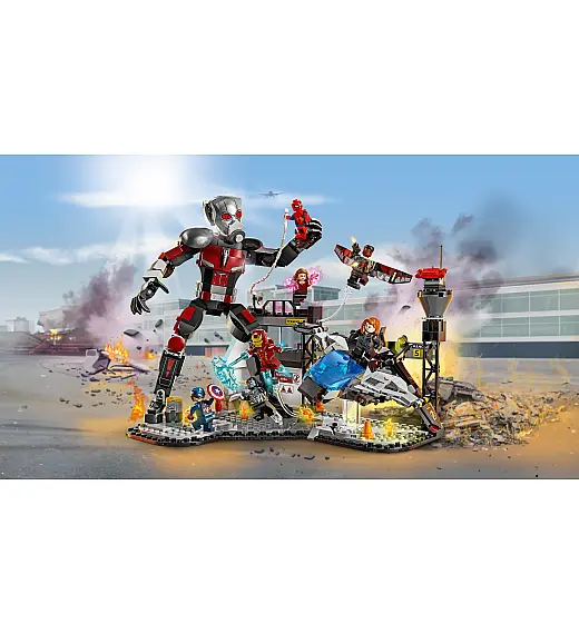Kocke Super Heroes Bitka iz filma Kapetan Amerika: Građanski rat 76314 Lego