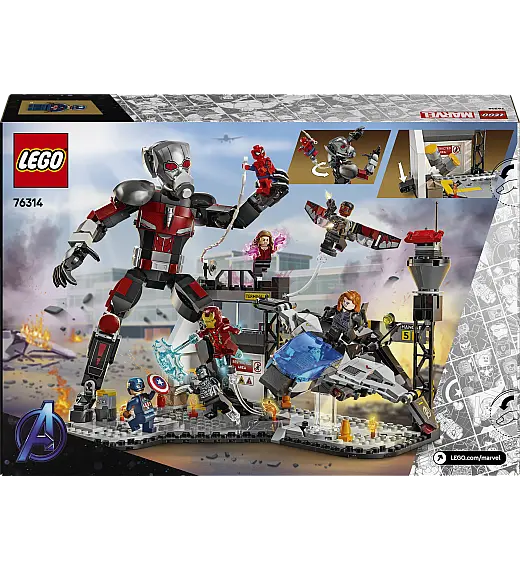 Kocke Super Heroes Bitka iz filma Kapetan Amerika: Građanski rat 76314 Lego