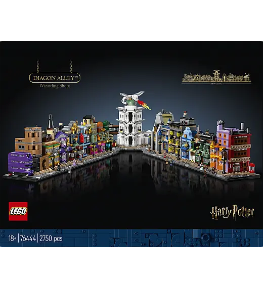 Kocke Harry Potter Čarovniške trgovine na Prečni ulici 76444 Lego
