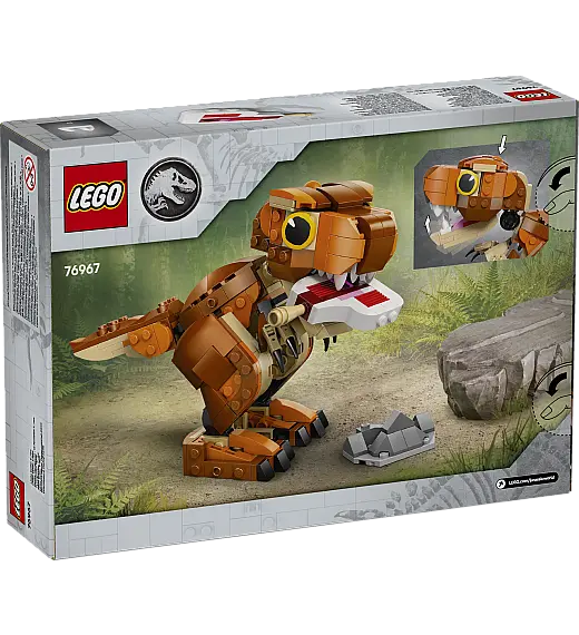 Kocke Jurassic World Little Eatie: Tiranozaver 76967 Lego