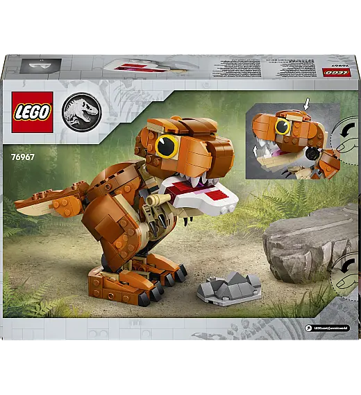 Kocke Jurassic World Little Eatie: Tiranozaver 76967 Lego